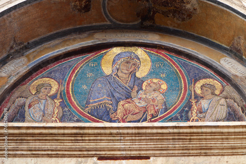 Mosaic of Basilica of Santa Maria in Aracoeli in Rome, Italy	
 photo