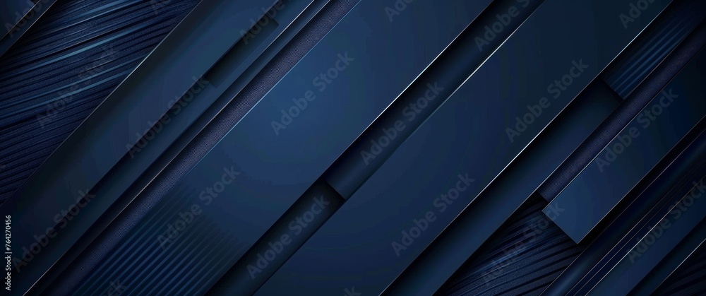 Abstract dark blue geometric background with diagonal stripes of textured metal and rough concrete for corporate design, web banner or presentation cover template Abstract dark blue geometric background with diagonal stripes of textured metal and rough concrete for corporate design, web banner or presentation cover template