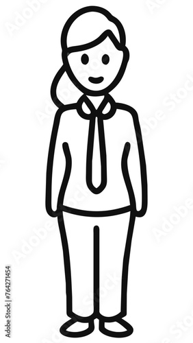 Frau im Blazer/Kostüm / Businesswoman