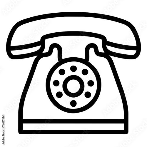 Telefon mit Wählscheibe