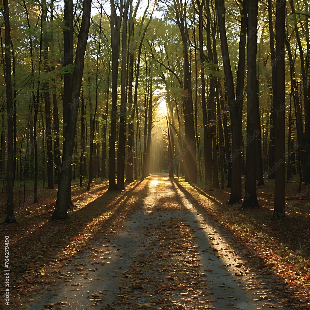 Obraz premium path in the forest
