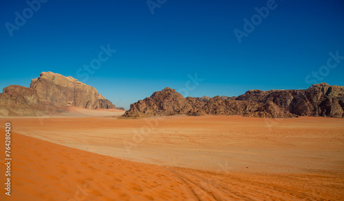 Wadi Rum Jordan desert
