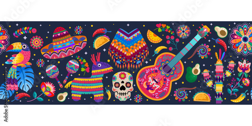 cinco de mayo header concept