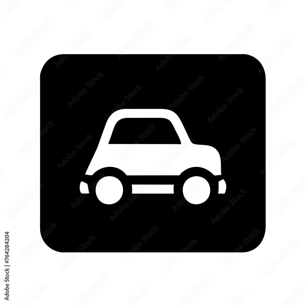 Car Icon Vector, Transportation Method Graphic Illustration Car Icon Vector, Transportation Method Graphic Illustration