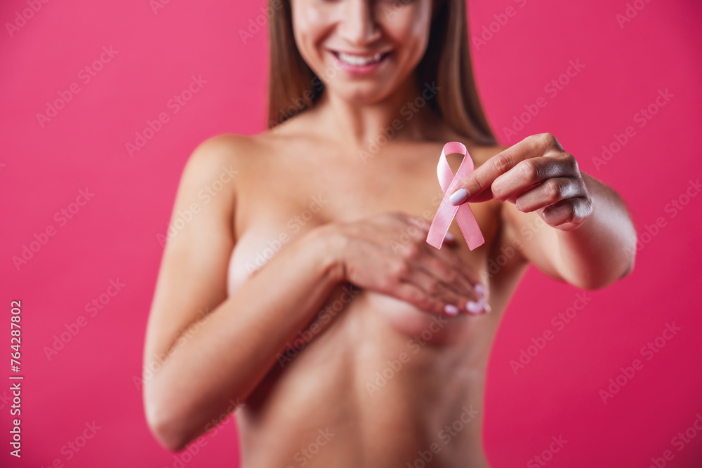 Woman against breast cancer