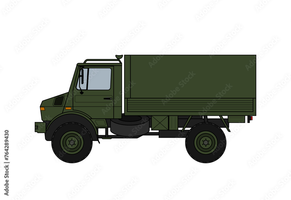 Military vehicle unimog