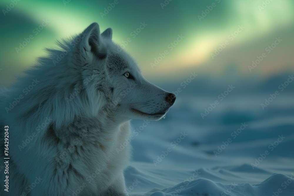 Obraz premium Wild Wolf Close-Up