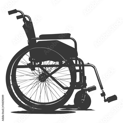 Silhouette wheelchair black color only