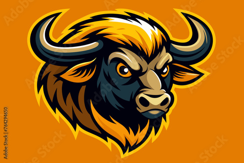 buffalo animal logo 