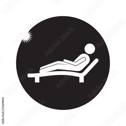 icon of people relaxing