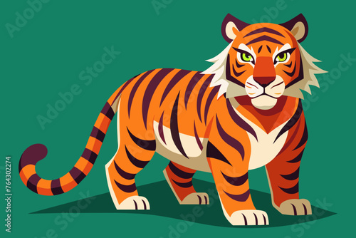 a tiger vector illustration 