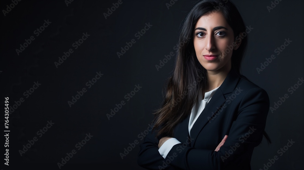 portrait of a middle easter business woman portrait of a middle easter business woman