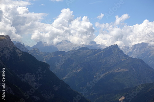Berge in den Ampezzander Dolomiten