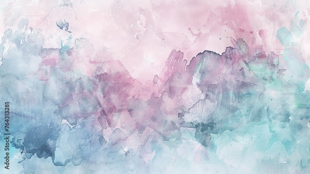 Serenity in pastel shades AI generated illustration Serenity in pastel shades AI generated illustration