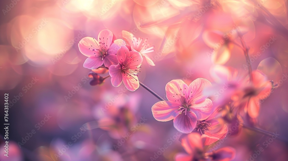 Soft focus with a touch of beauty AI generated illustration