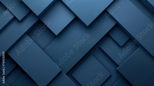 Dark Blue Abstract Background with Modern Corporate Concept Generative AI