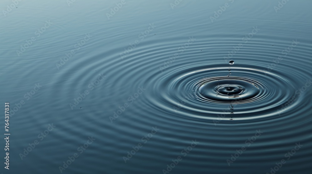 Soft ripples on the surface of a calm body of water AI generated illustration Soft ripples on the surface of a calm body of water AI generated illustration