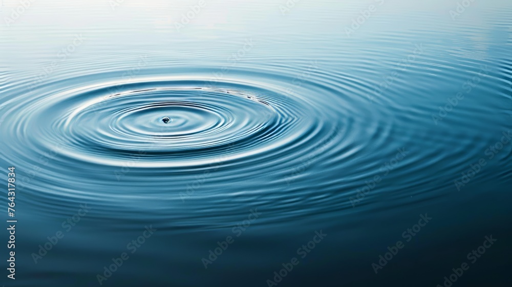 Soft ripples on the surface of a calm body of water AI generated illustration Soft ripples on the surface of a calm body of water AI generated illustration