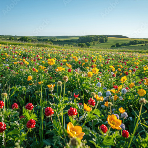 red and yellow tulips