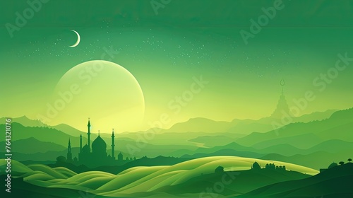 islamic background and texture design 