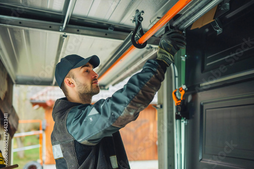 Automatic Electric Garage Door Repair in Industrial Industry