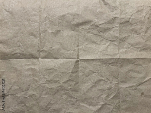 Brown Crumpled Paper Texture
