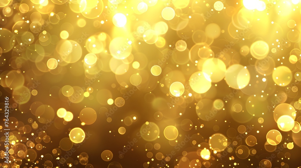 Gold Bokeh Background with Luxurious Diamond Dust and Glitter Gold Bokeh Background with Luxurious Diamond Dust and Glitter