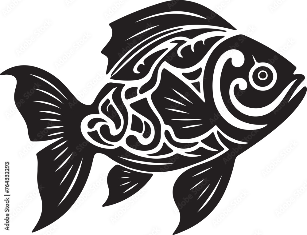 Obraz premium Tribal Fish