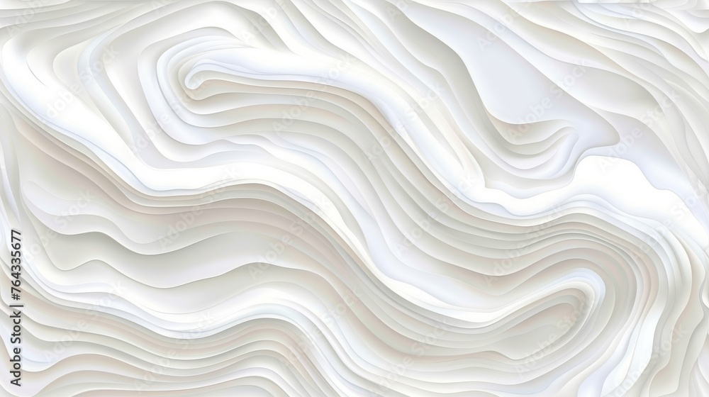 an abstract white background with wavy lines and a wavy pattern on the side of the image, with a white background with wavy lines and a wavy pattern on the.