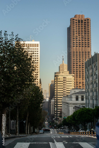 View of a road in San Francisco USA
