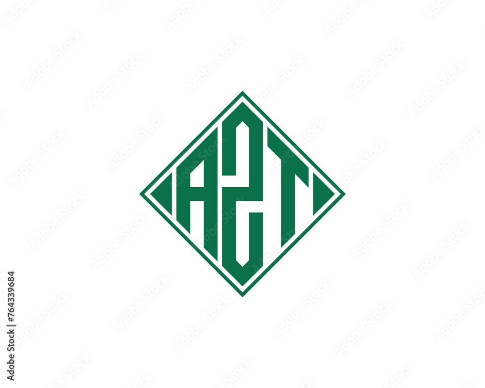 AZT logo design vector template AZT logo design vector template