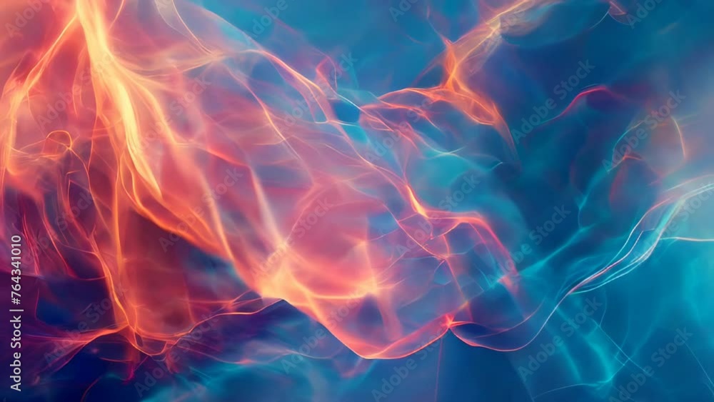 abstract background of the colored smoke on a dark background, close-up abstract background of the colored smoke on a dark background, close-up