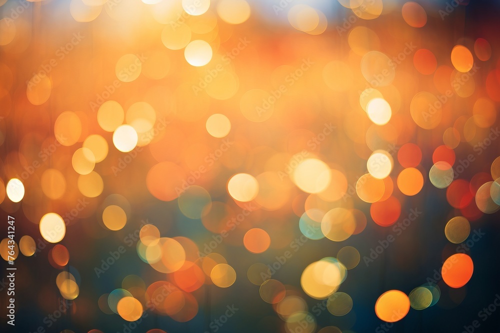 Abstract bokeh lights at sunrise Abstract bokeh lights at sunrise