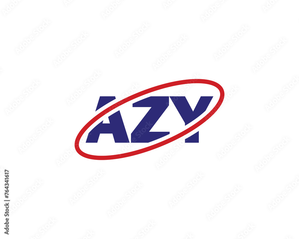 AZY logo design vector template AZY logo design vector template