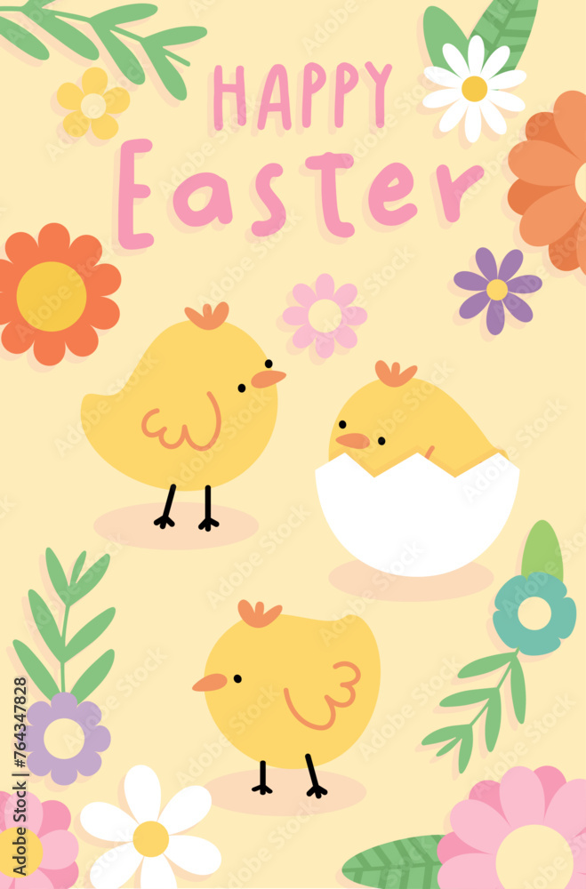 happy easter cards with chicks cute adorable happy easter cards with chicks cute adorable