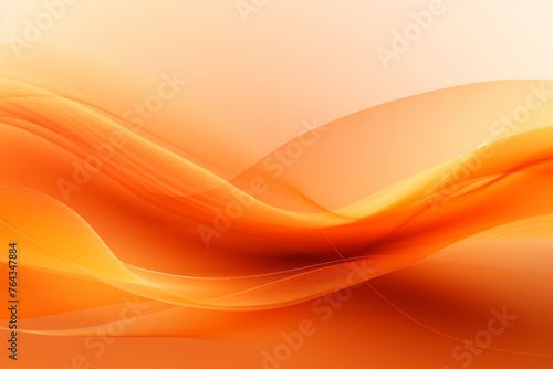 A dynamic orange background with energetic lines