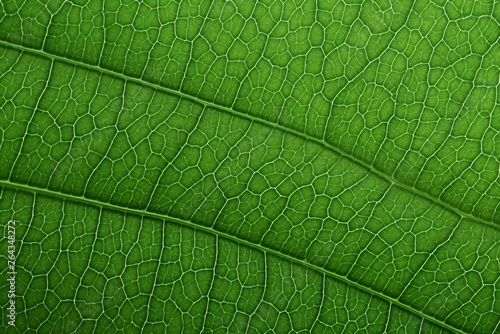 Close up Green Leaf Texture, Macro Leaves Texture Background, Green Leaf Macro photography, AI Generative