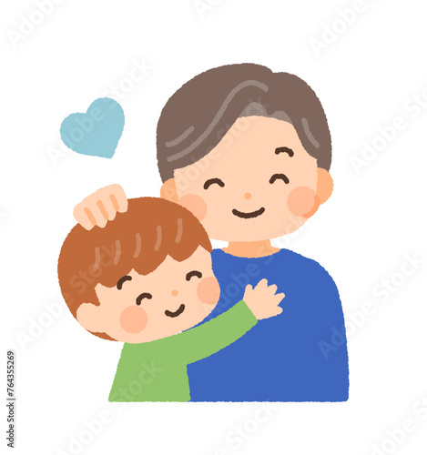 親子のイラスト素材