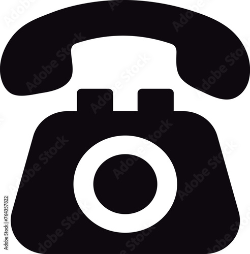 Ícone de Telefone Fixo.  Ícon de Telefone Fixo