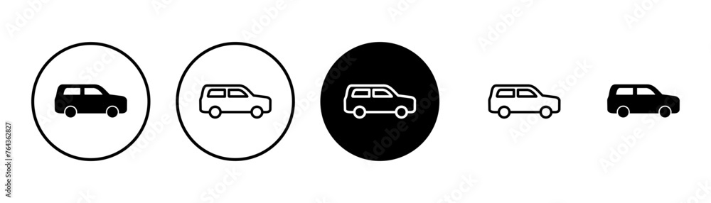 Car icon vector isolated on white background. Car icon vector. Car icon vector isolated on white background. Car icon vector.
