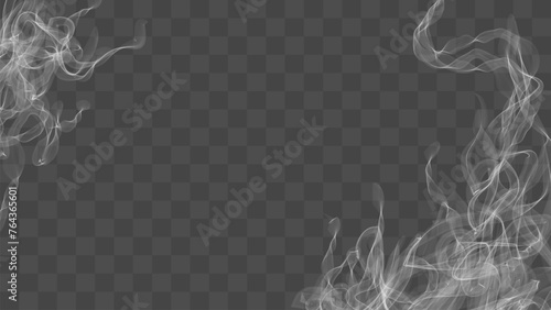 煙、湯気の素材セット photo