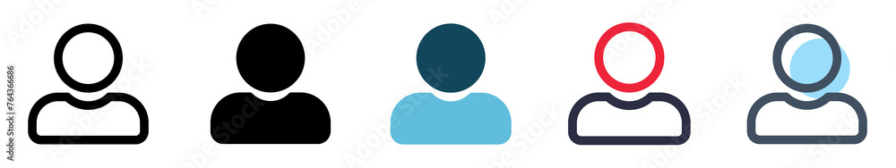 icon set person.vector user,human,customer,service.consisting of several different styles icon set person.vector user,human,customer,service.consisting of several different styles