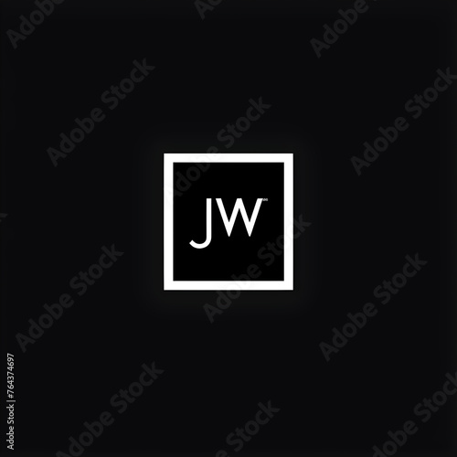Minimalistic Logo Design of JW Speaker Corporation in Monochrome