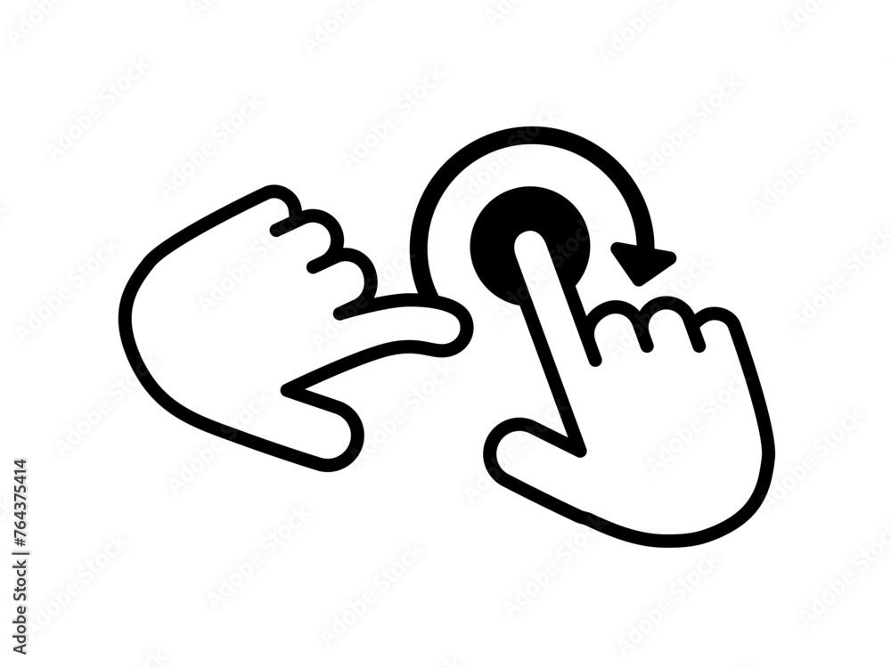 gesture finger outline icon pack gesture finger outline icon pack