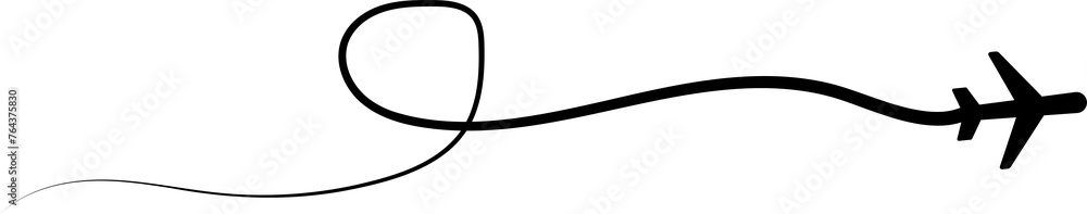 Airplane routes, travel, tracing, flight. Business concept Airplane routes, travel, tracing, flight. Business concept