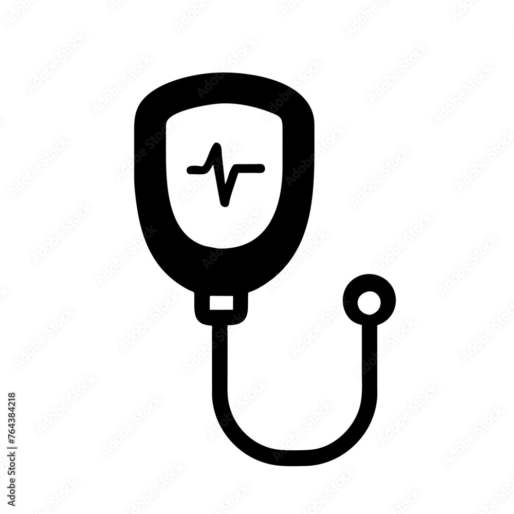 Blood pressure cuff icon vector graphic element symbol illustration on a Transparent Background Blood pressure cuff icon vector graphic element symbol illustration on a Transparent Background