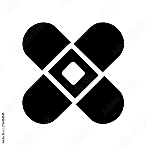 Bandage icon vector graphic element symbol illustration on a Transparent Background
