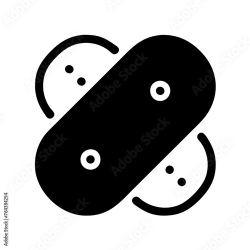 Bandage icon vector graphic element symbol illustration on a Transparent Background