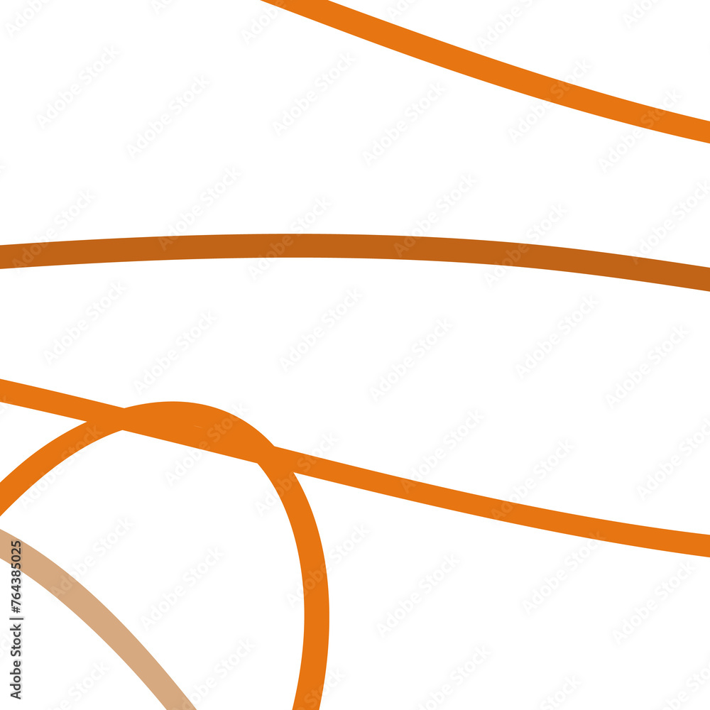 Orange Neutral Lines Background 