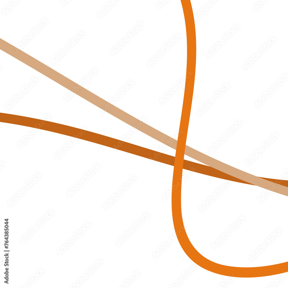 Orange Neutral Lines Background 